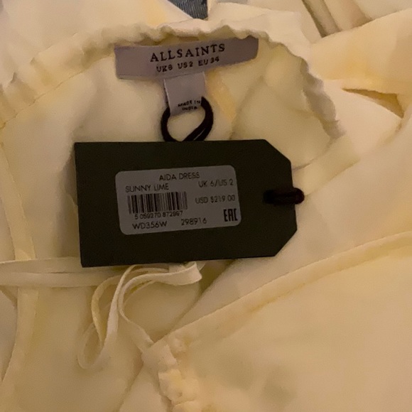 Aida dress color sunny lime size2 - Picture 5 of 6